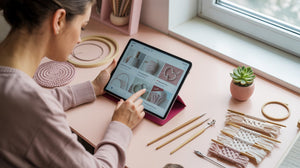 10 Ways to Use Social Media Templates to Grow Your Small Business Crochet, Macrame &amp; Embroidery Online