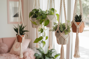 Macrame Plant Hangers: Transform Your Space with Boho Plant Display Magic